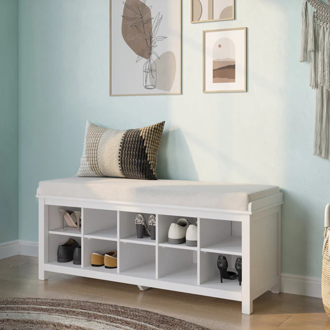 Bedroom Bench with Shoe Storage: Design Ideas & DIY Tips