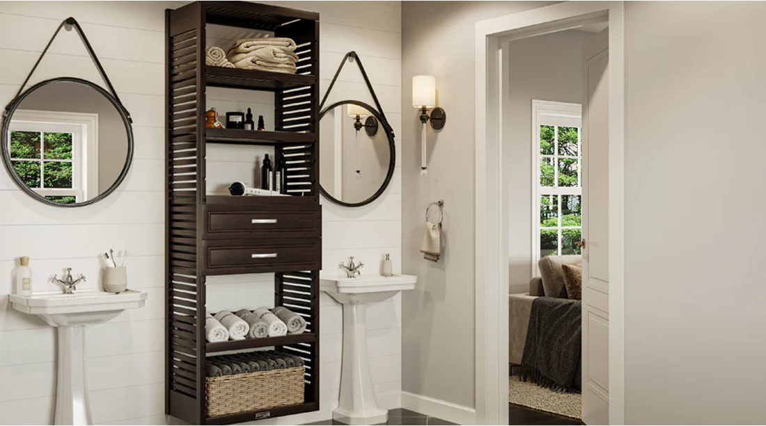 3 DIY Bathroom Storage Ideas for Small Spaces