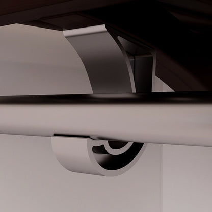 Solid Wood Closet Organizer with 2 Drawers and Doors Modern - John Louis Home - Closet Organizers