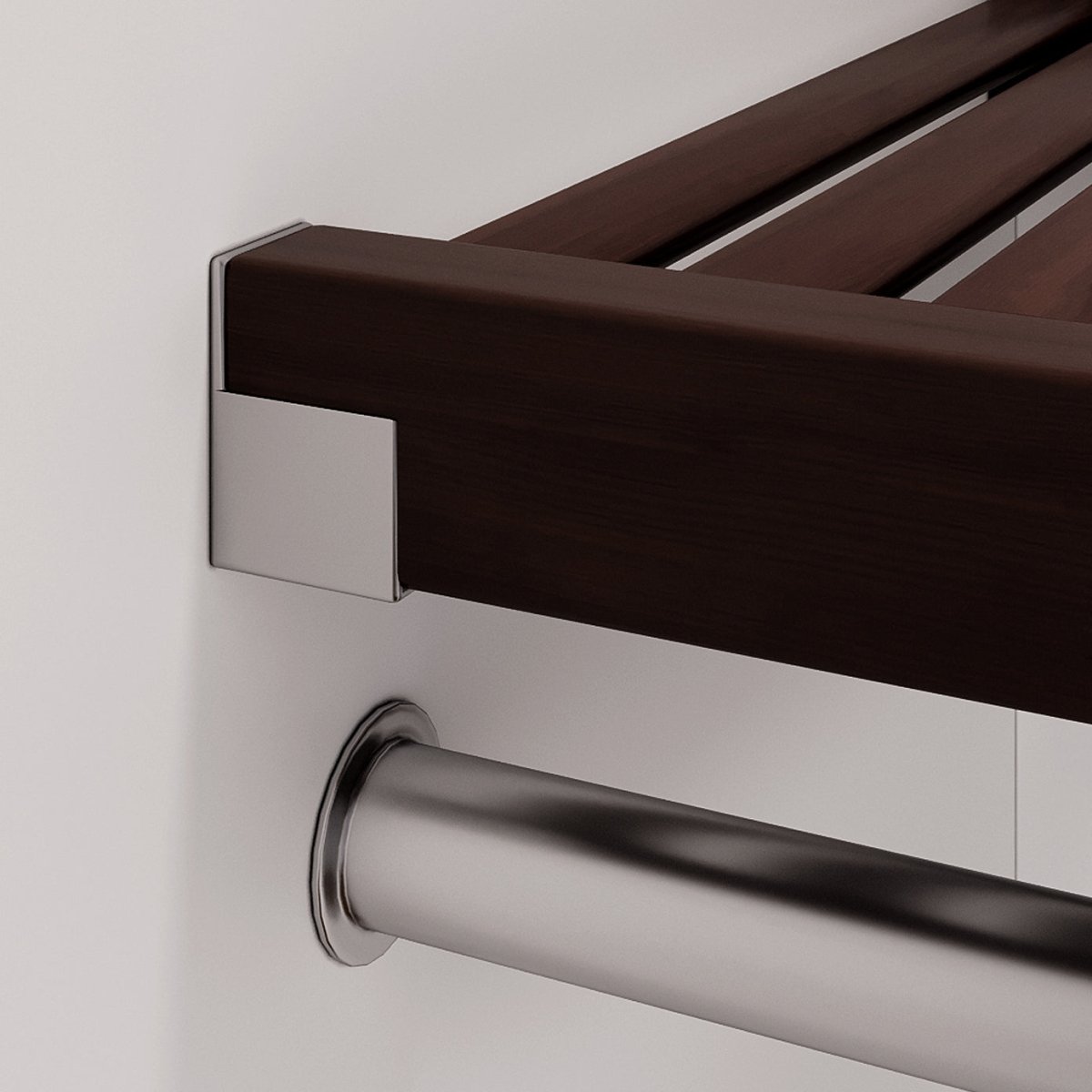 Solid Wood Closet Organizer with 2 Drawers and Doors Modern - John Louis Home - Closet Organizers